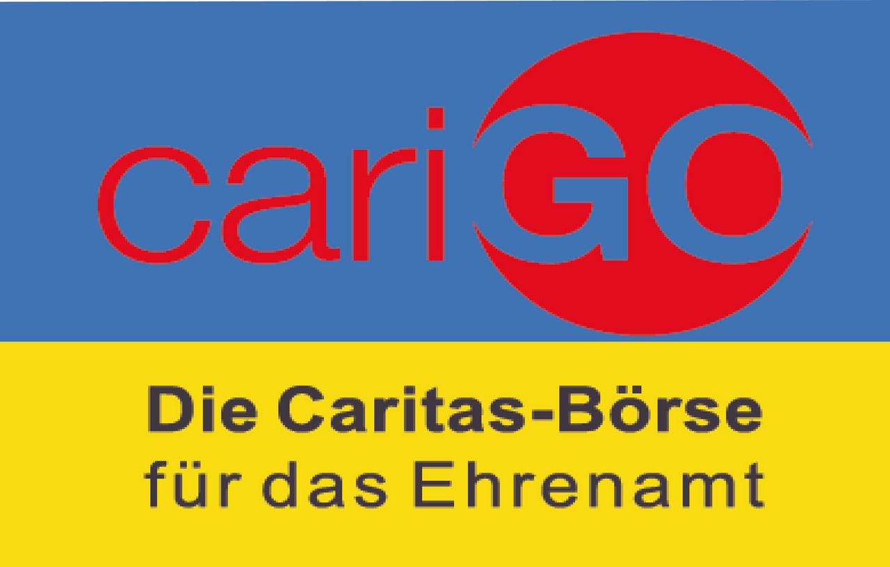 Symbolbild Freiwilligenengagement mit Text: carigo, Die Caritas-Börse für das Ehrenamt. Symbolbild Freiwilligenengagement mit Text: carigo, Die Caritas-Börse für das Ehrenamt.